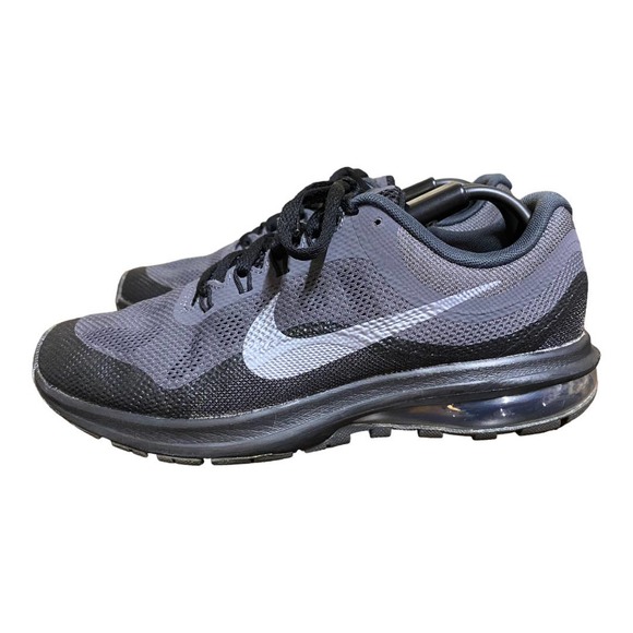 Nike Air Max Dynasty 2 859575-001 Gray Black Running Shoes Sneakers 6Y - Picture 2 of 13